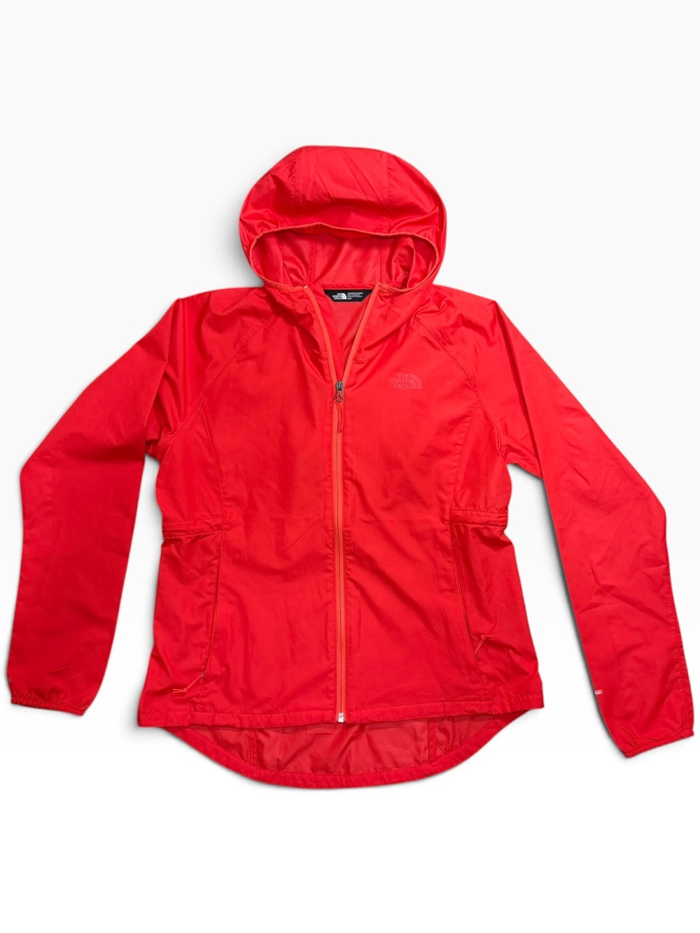 The North Face Red Hooded Rain Shell
